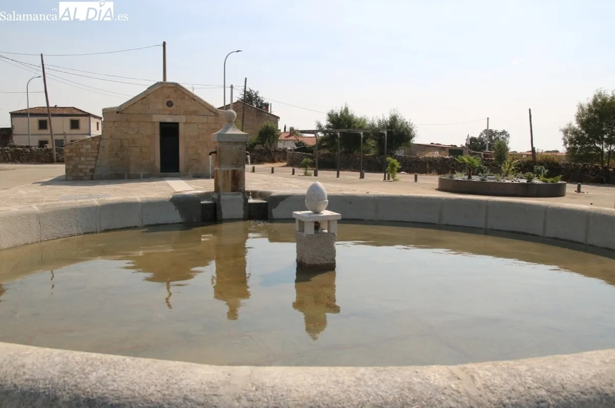 Estado en el que está quedando la zona del antiguo depósito de agua tras las obras / CORRAL