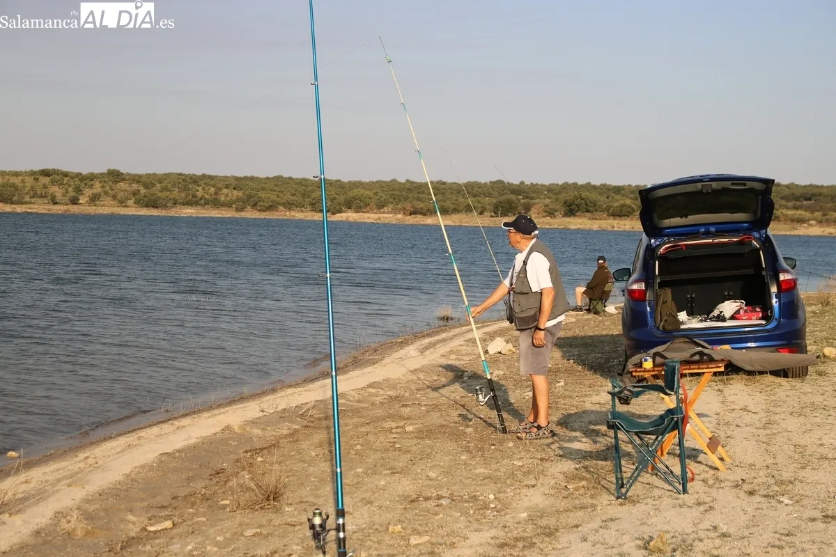 Ambiente de gran deportividad el que se respiró este domingo en el  XIV Encuentro de Pesca San Roque de la Asociación Bajo-Tormes / CORRAL 