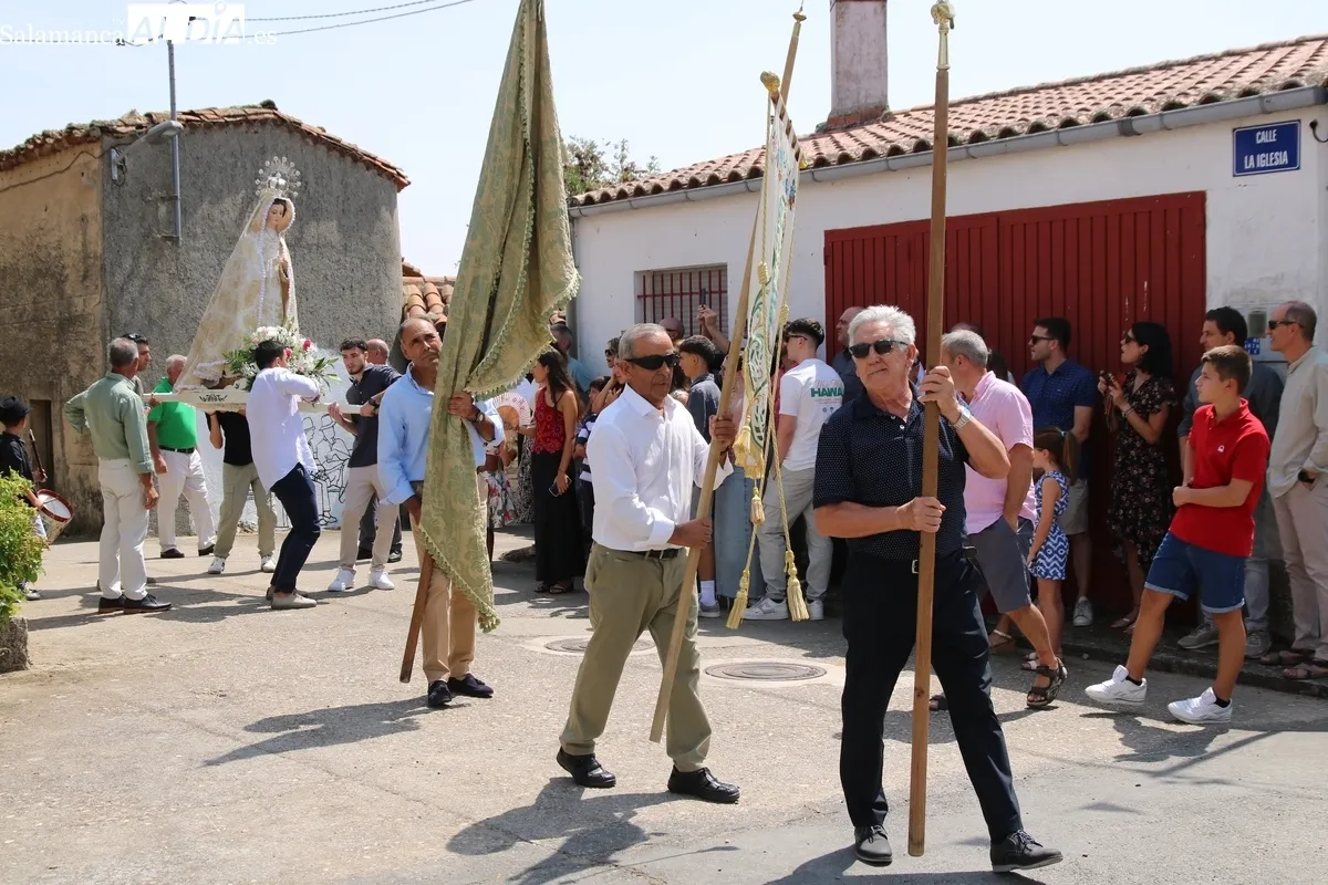 Procesión de la Virgen de las Nieves en Majuges este 5 de agosto / CORRAL