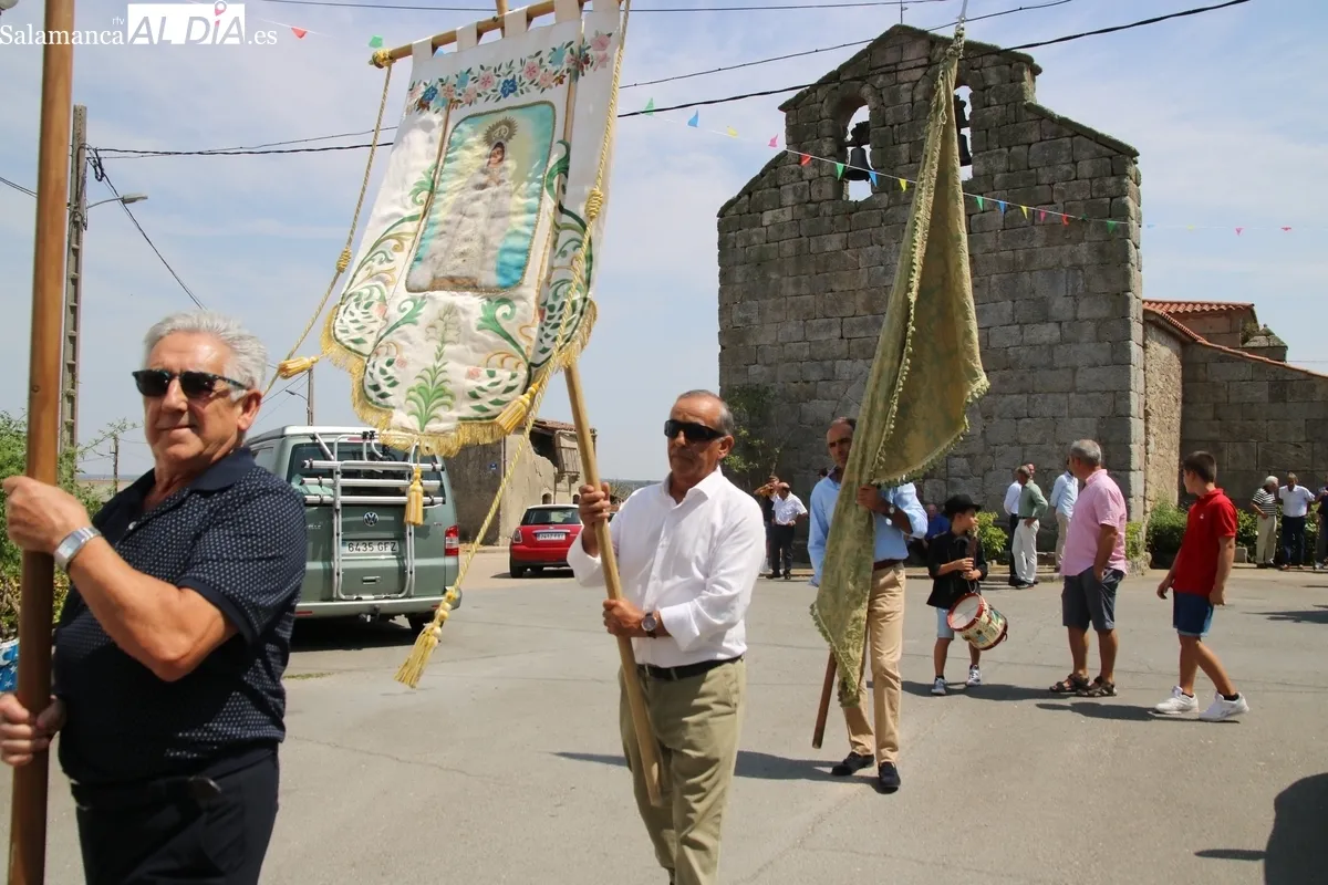 Procesión de la Virgen de las Nieves en Majuges este 5 de agosto / CORRAL