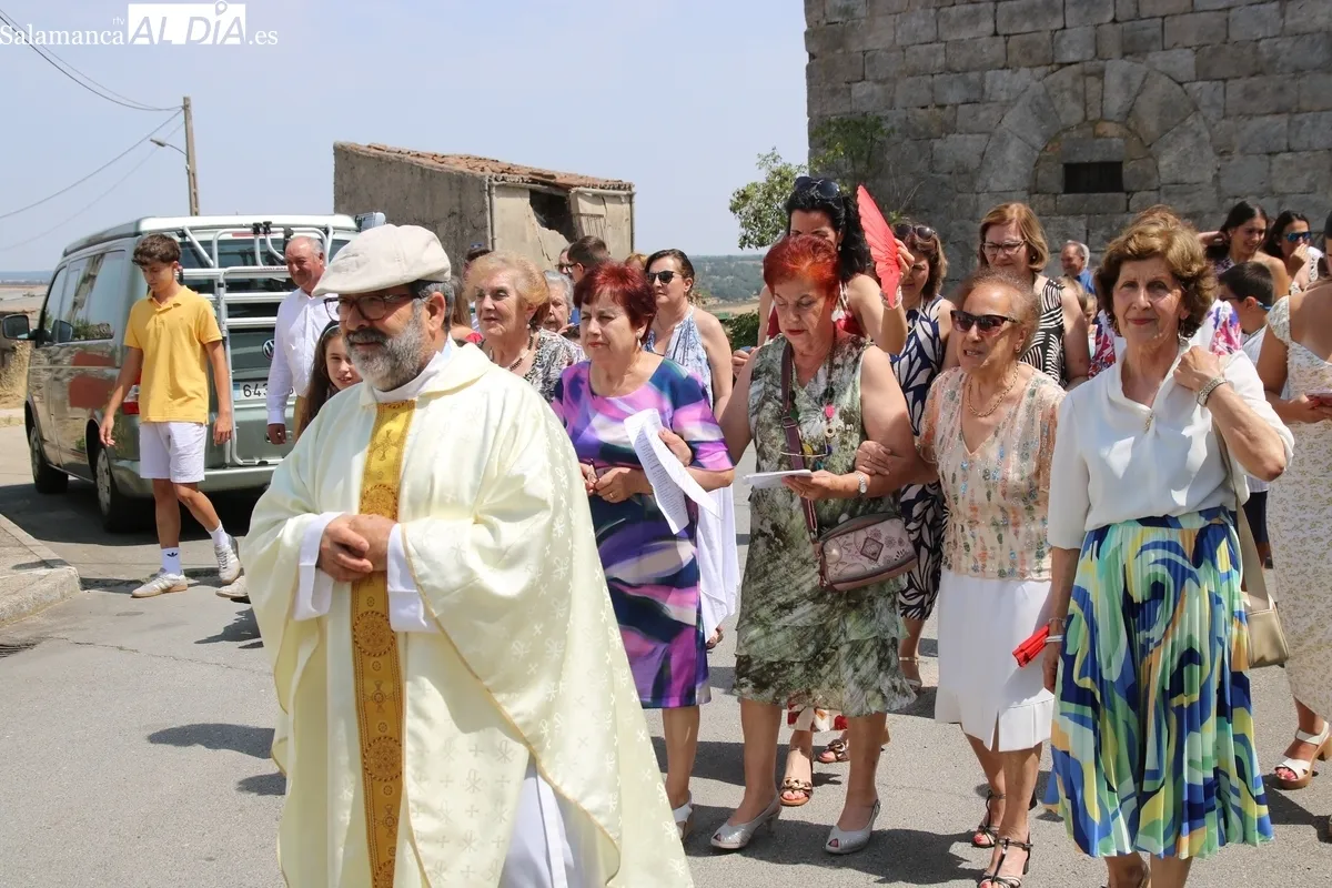 Procesión de la Virgen de las Nieves en Majuges este 5 de agosto / CORRAL