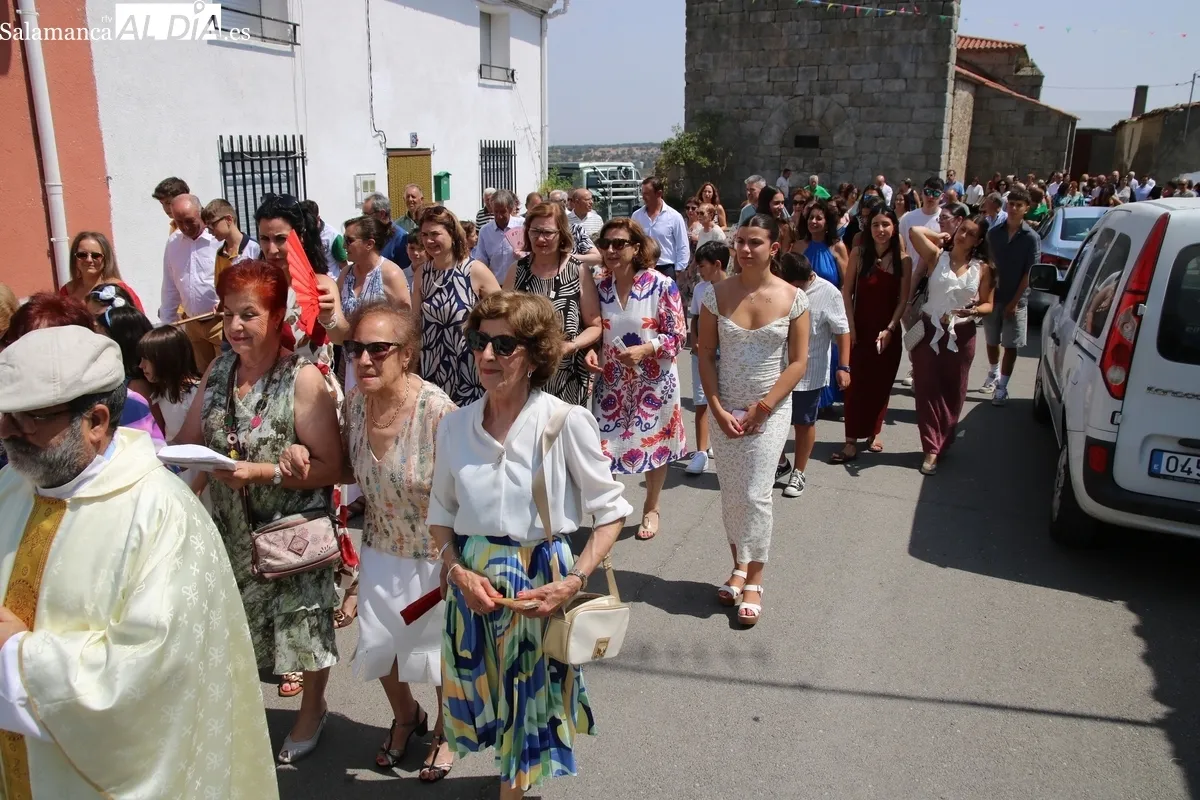 Procesión de la Virgen de las Nieves en Majuges este 5 de agosto / CORRAL