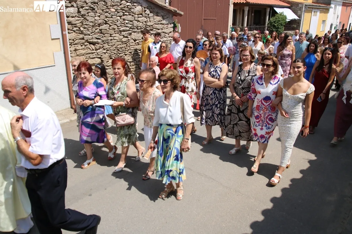 Procesión de la Virgen de las Nieves en Majuges este 5 de agosto / CORRAL