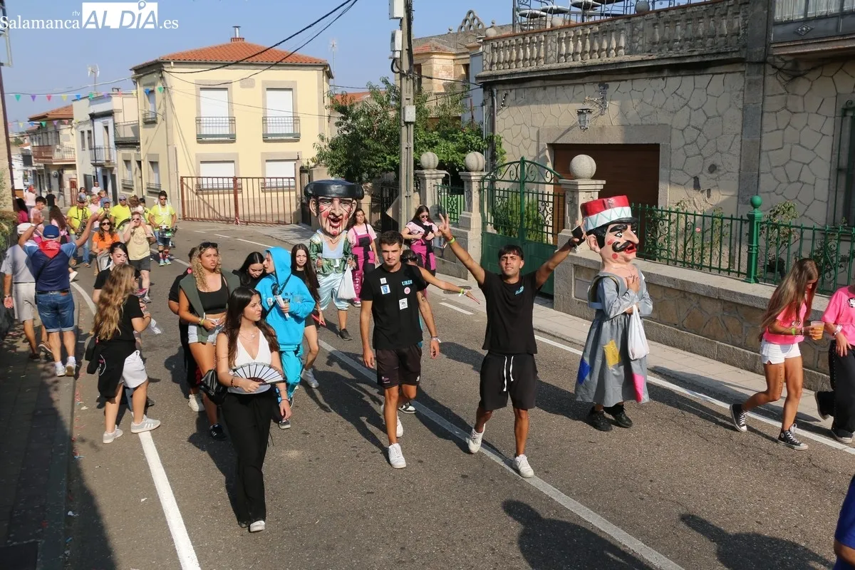 Fulgurante encierro de Ignacio López Chaves en las fiestas de Villarino / CORRAL Y SÁNCHEZ 