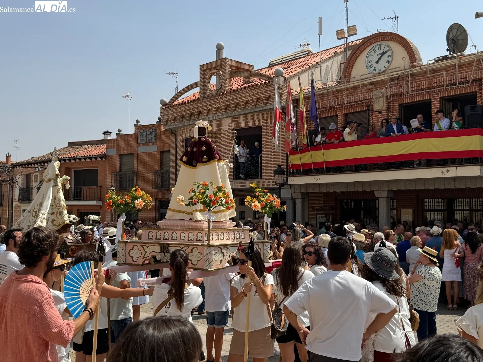 Procesión San Roque en Macotera