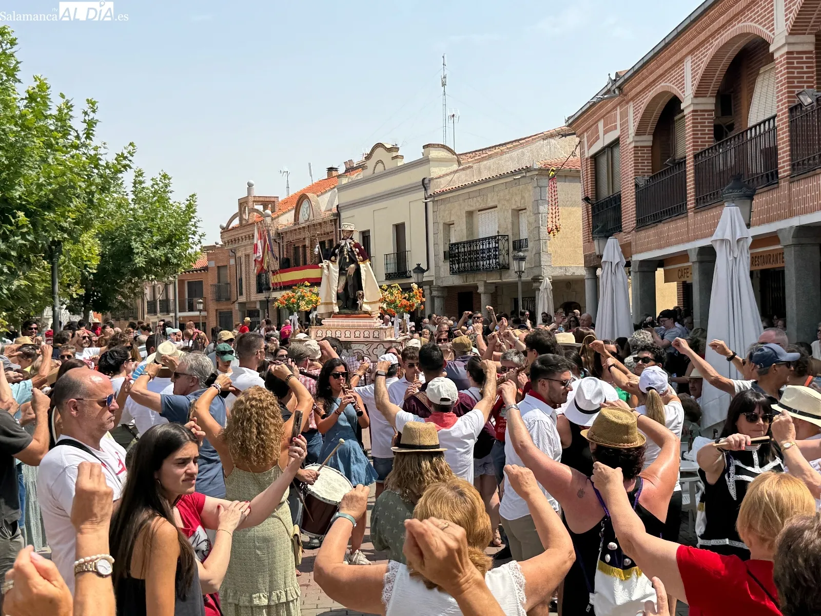 Procesión San Roque en Macotera