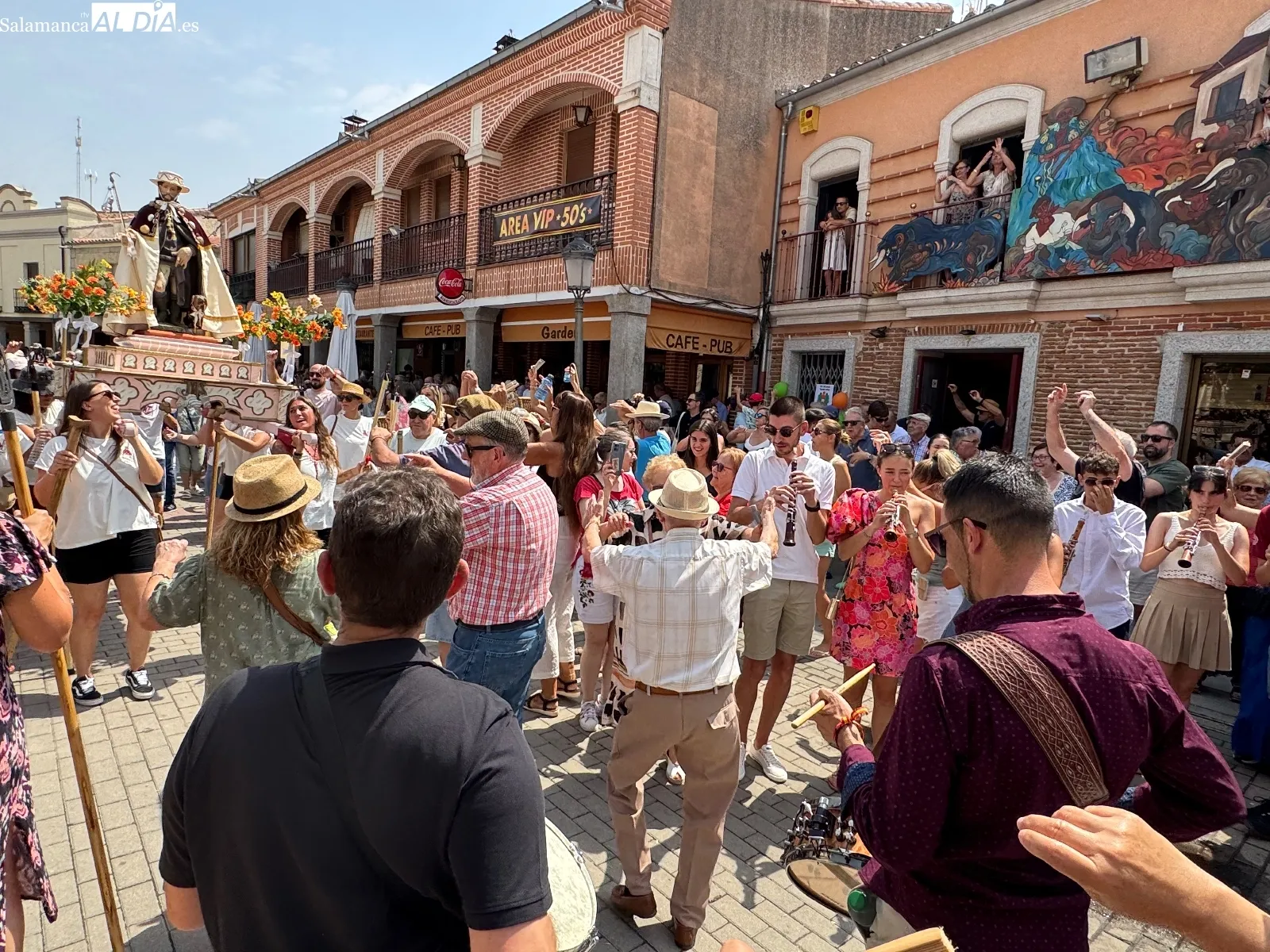 Procesión San Roque en Macotera