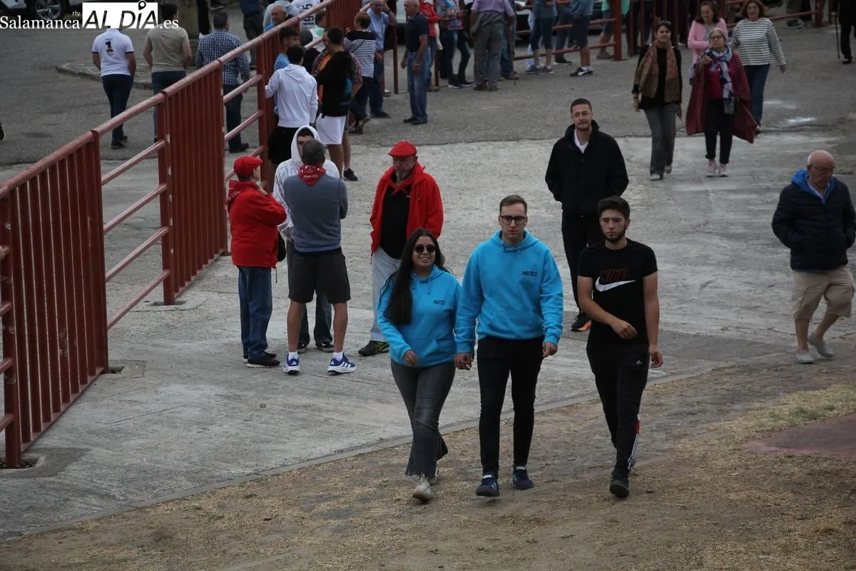 Encierro de Rollanejo en Pereña de la Ribera / M. S.