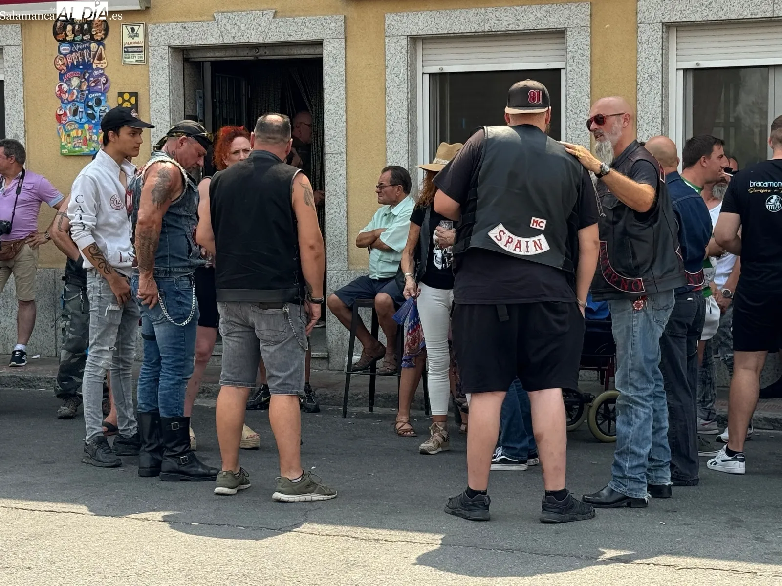 Foto 5 - Cerca de un centenar de moteros participa en el IX Biker Day Ciudad de Pe&ntilde;aranda
