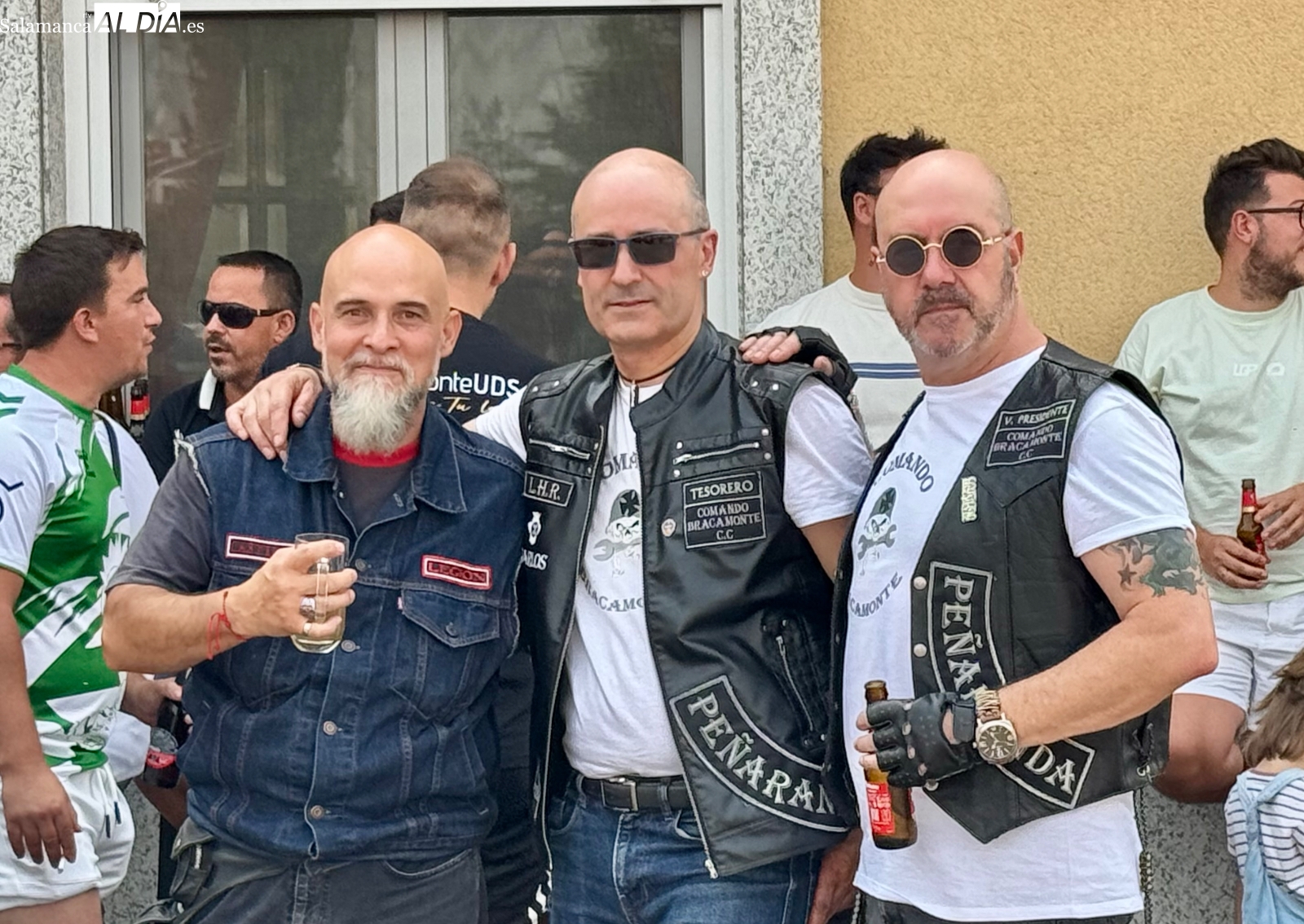 Cerca de un centenar de moteros participa en el IX Biker Day Ciudad de Peñaranda