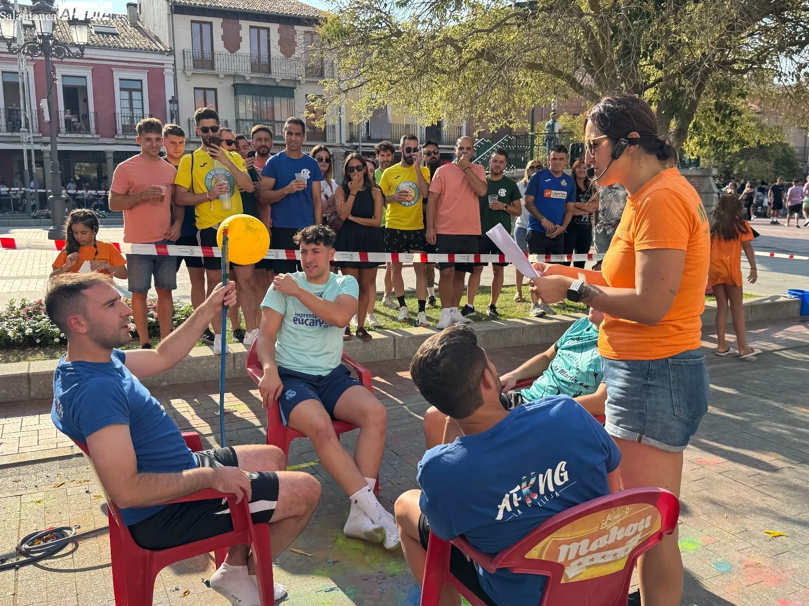Gincana de peñas en Peñaranda