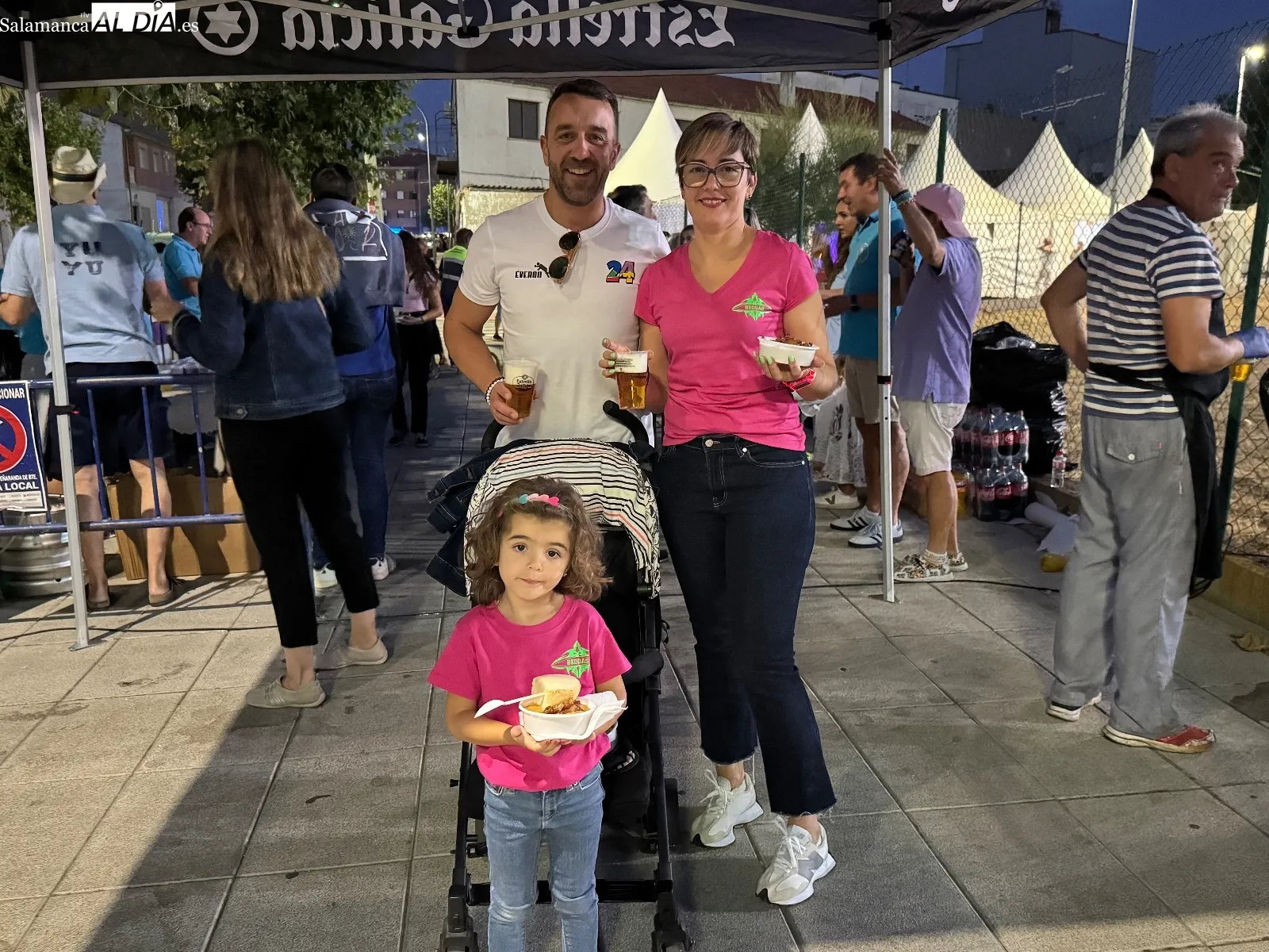 Degustación de patatas meneás en Peñaranda
