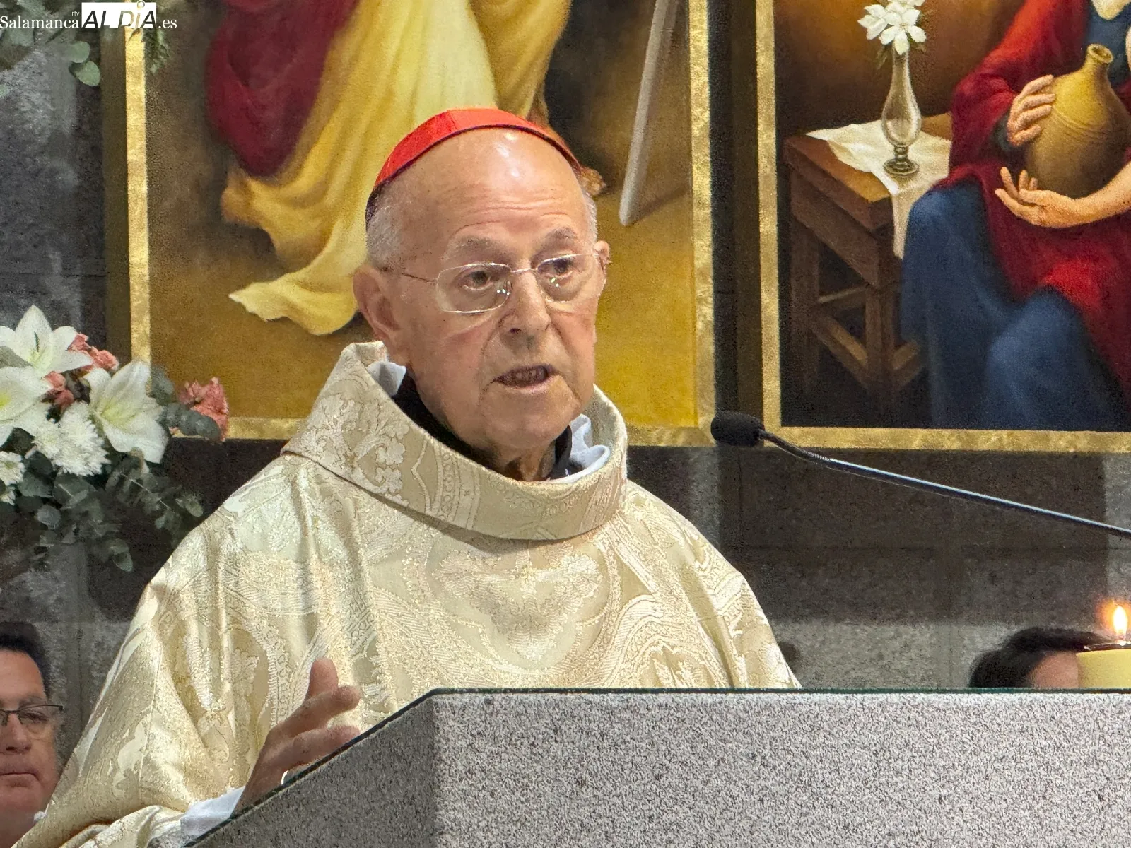 Procesión y misa en honor a Santa María Reina, patrona de Peñaranda