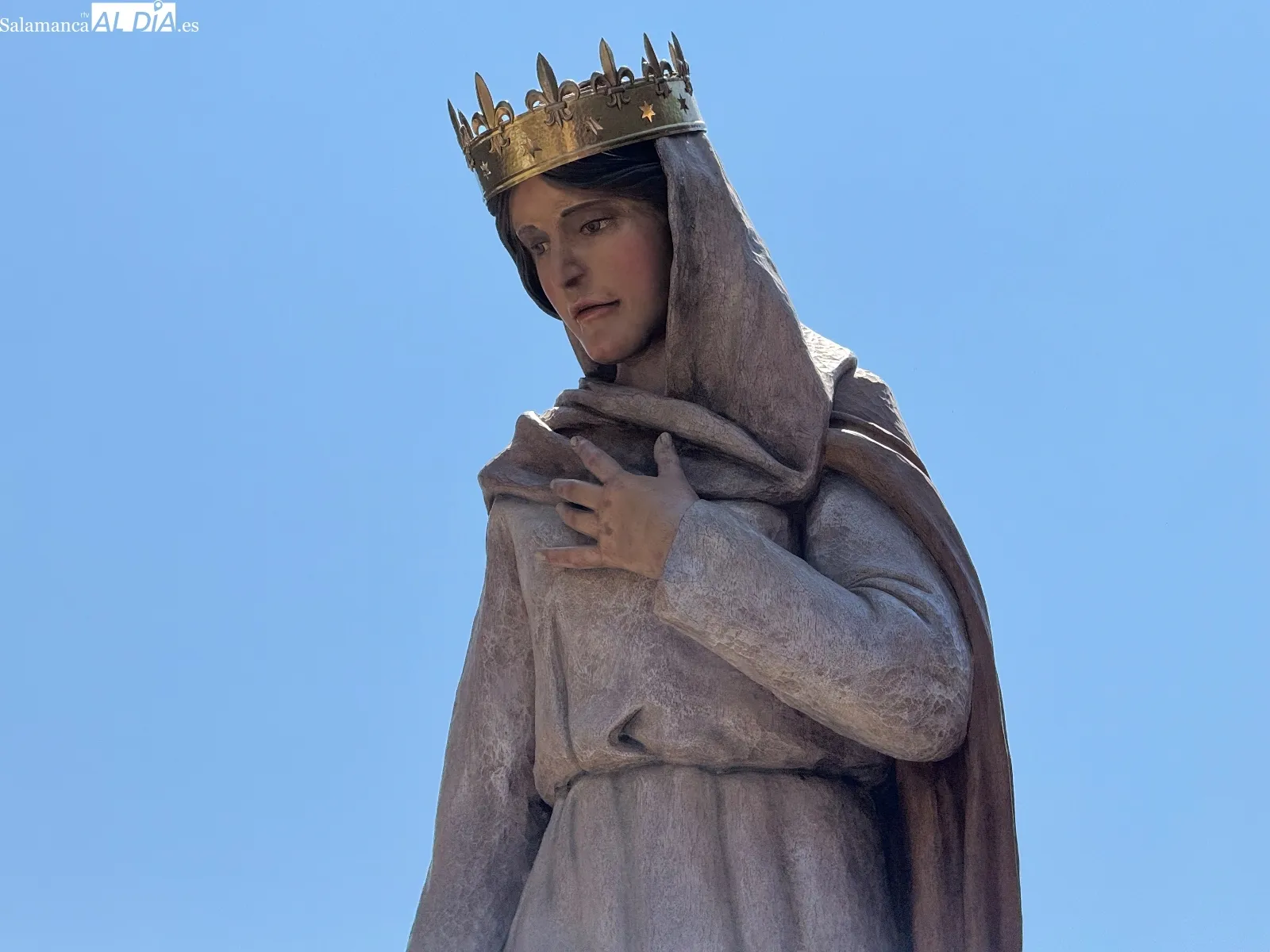 Procesión y misa en honor a Santa María Reina, patrona de Peñaranda