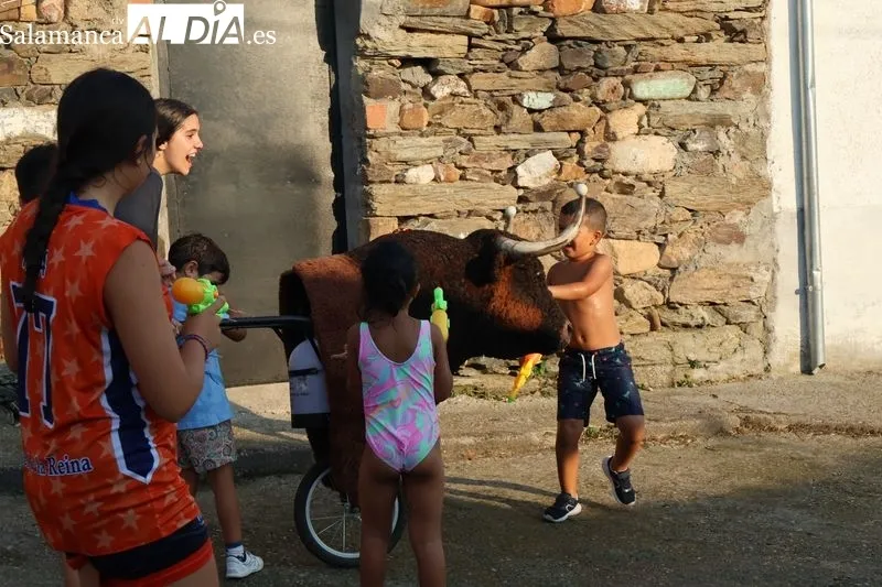 Foto 11 - Gran bingo, encierro infantil y fiesta del agua para terminar el fin de semana en Amatos de Alba