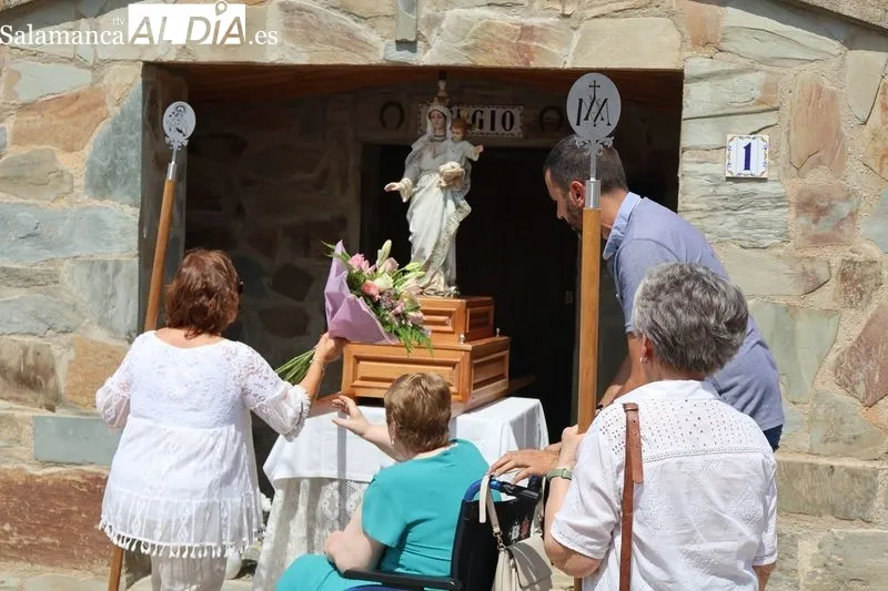 Foto 17 - Amatos de Alba honra a la Virgen de las Nieves con misa solemne, procesi&oacute;n y ofrenda floral
