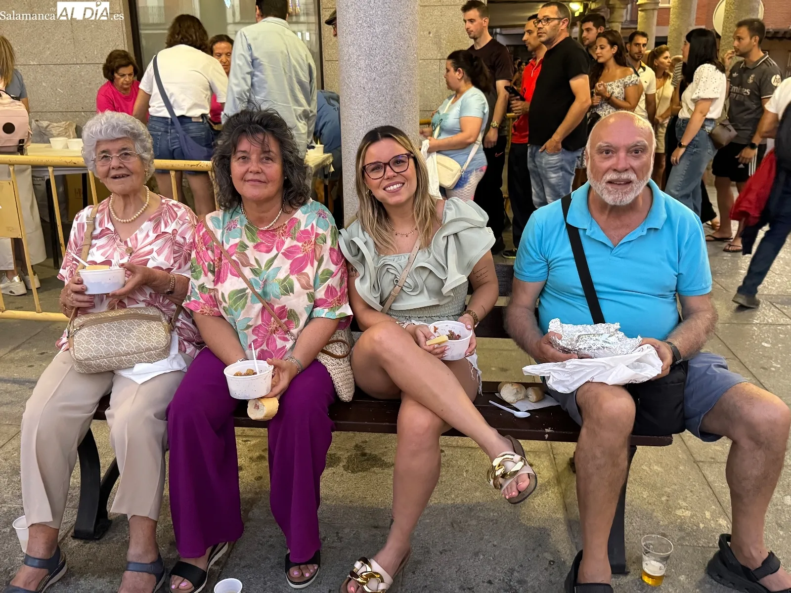 Degustación de la carne de novillo en Peñaranda
