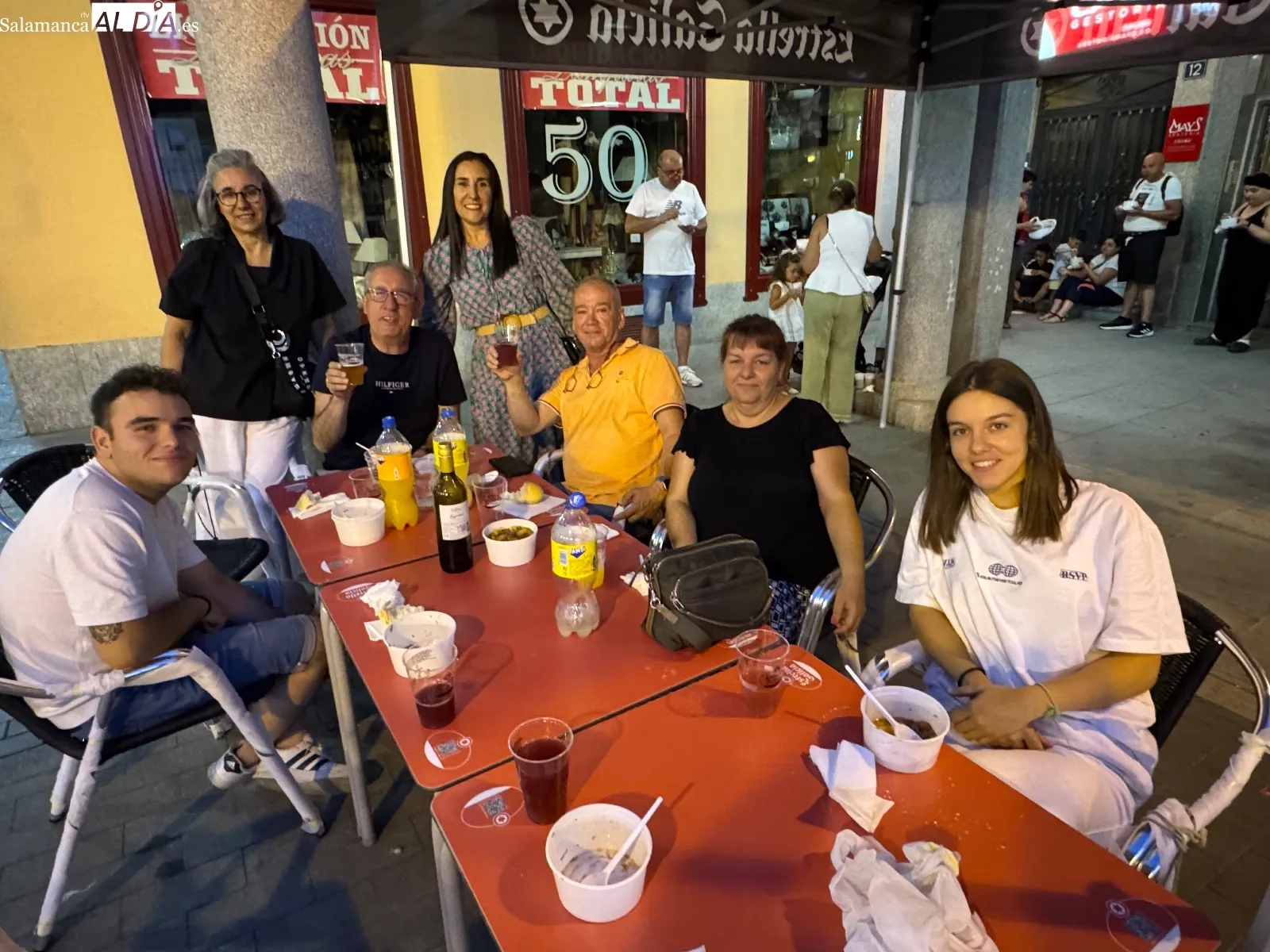 Degustación de la carne de novillo en Peñaranda