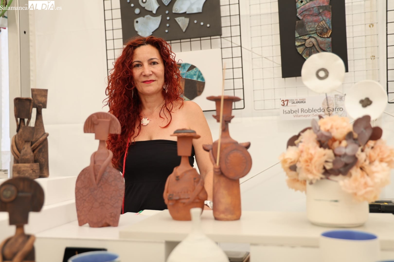 Feria del Barro Salamanca: el arte en porcelana de Isabel Robledo