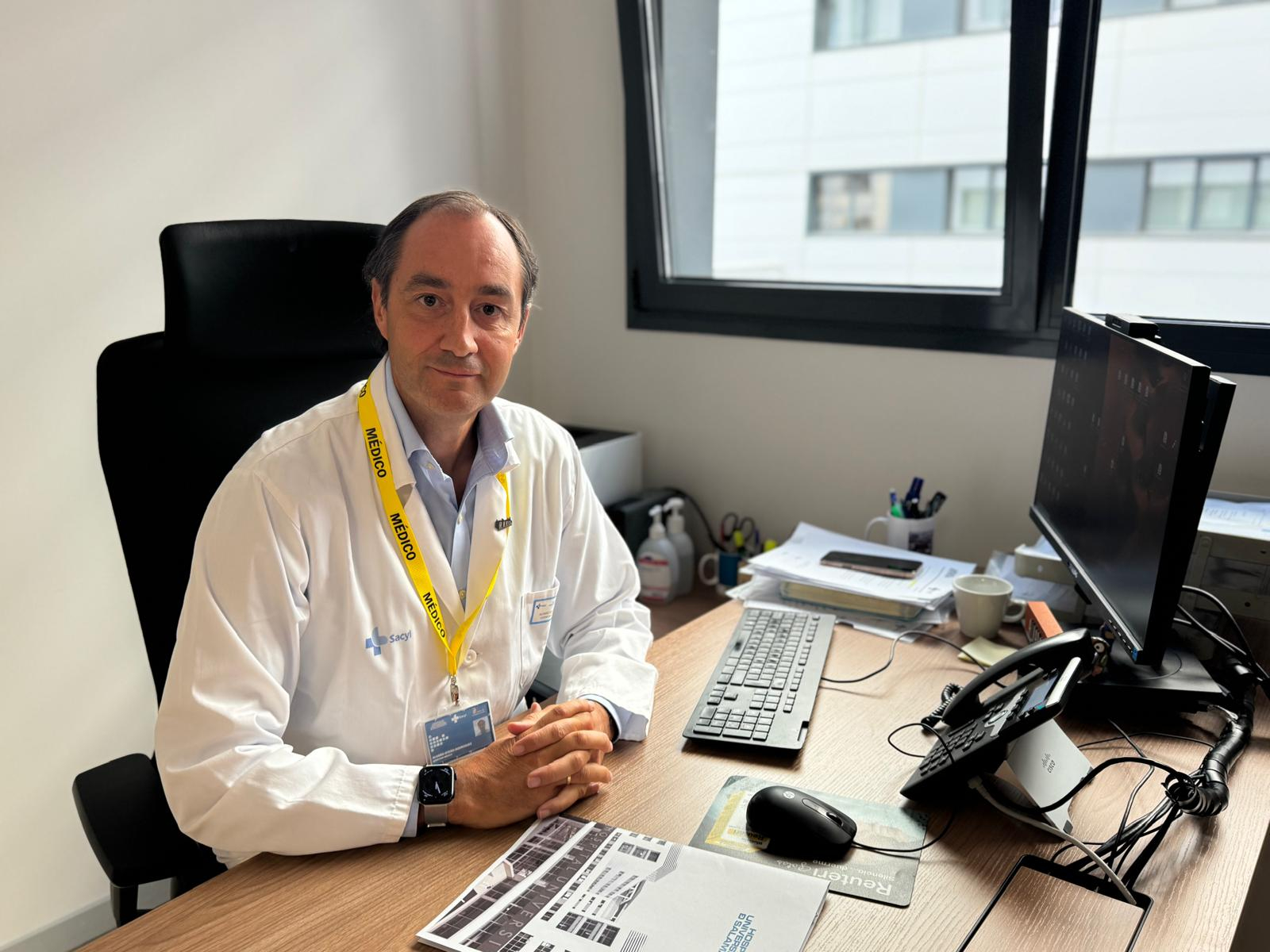 Álvaro Otero deja la Dirección Médica del Hospital de Salamanca