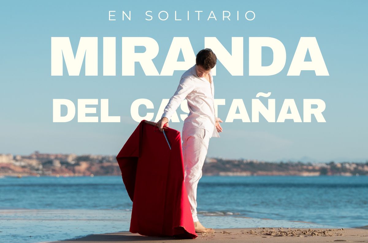 José María Trigueros: novillada en solitario en Miranda del Castañar