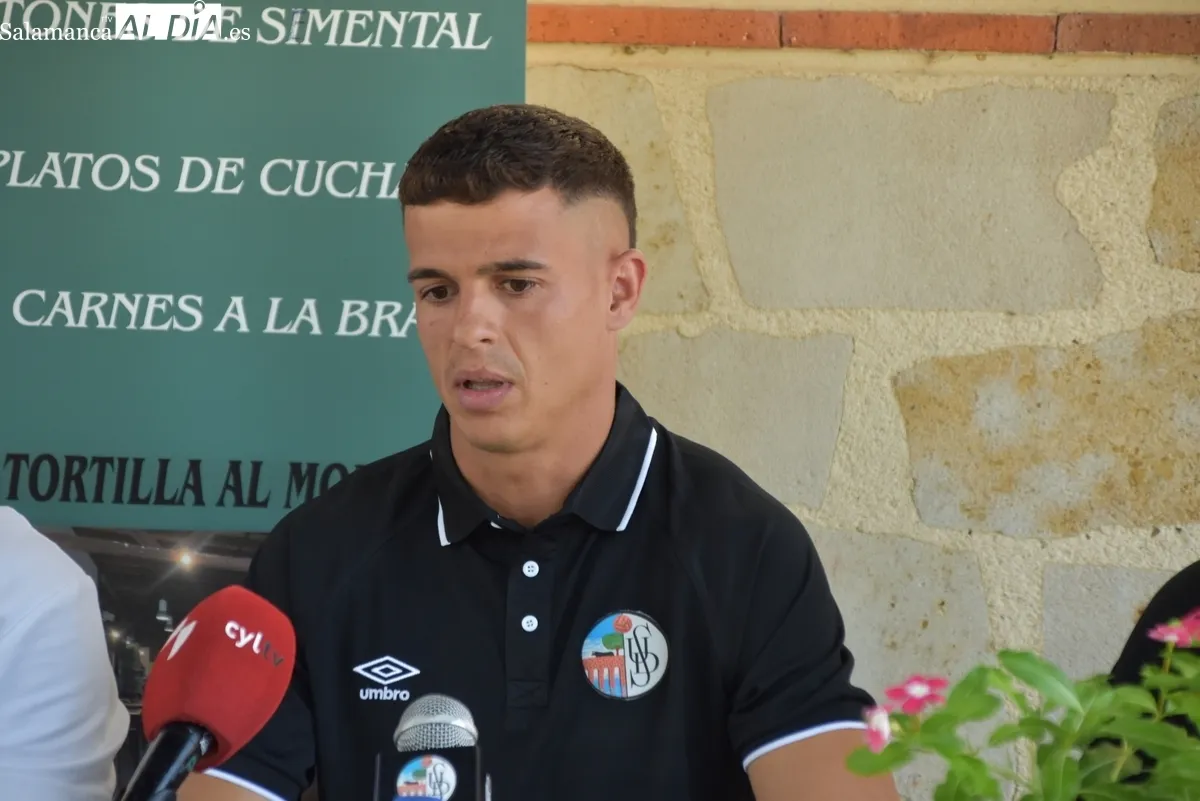 Presentación de Leo Mendes, Aimar Barrera, Jose Lara y Sergio Rivas como jugadores del Salamanca UDS. Fotos de Miguel González