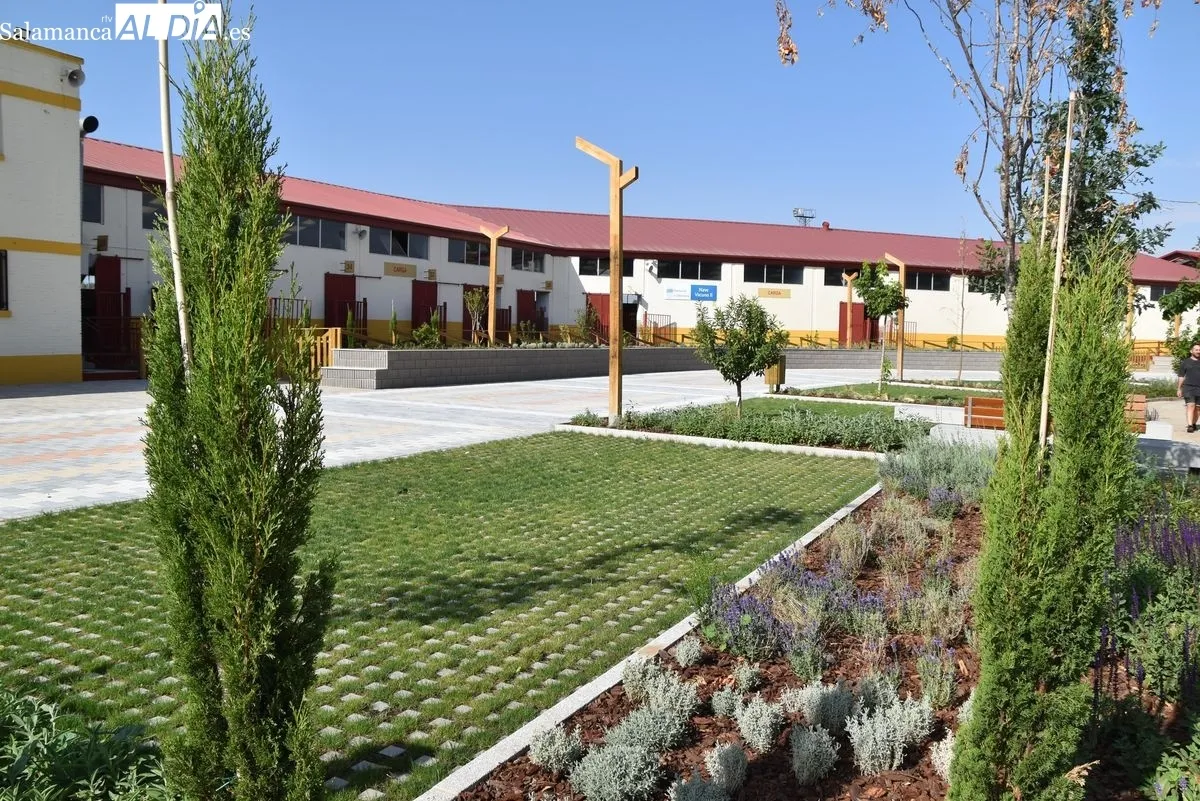 Nuevo bulevar del Recinto Ferial de la Diputación de Salamanca. Fotos: Miguel Á. González