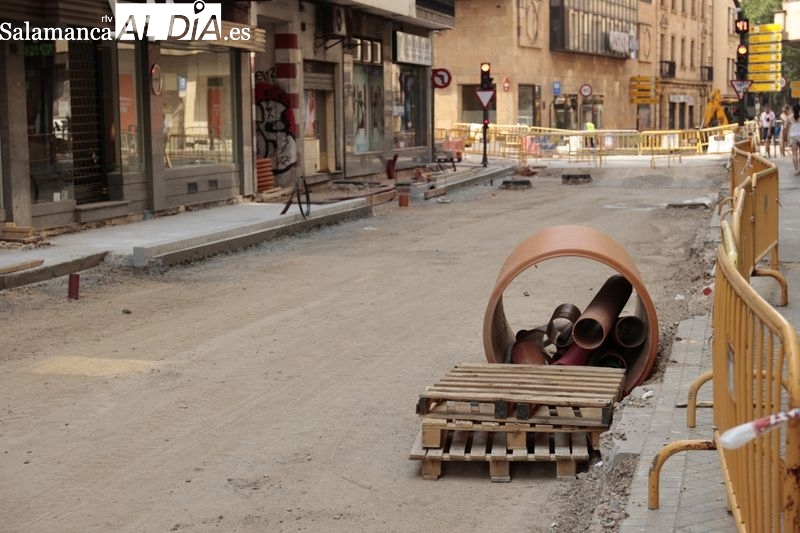 Obras tráfico Salamanca