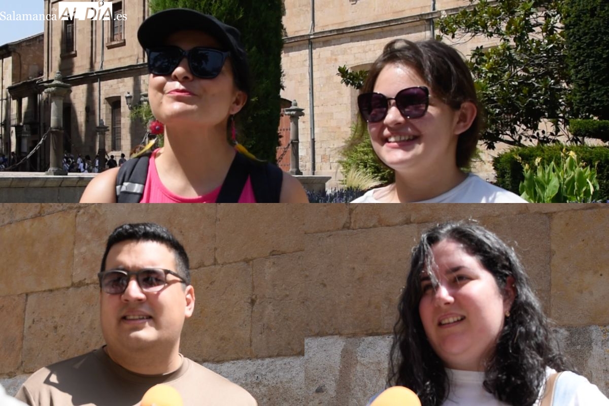 Vídeo los turistas opinan sobre la ola de calor 
