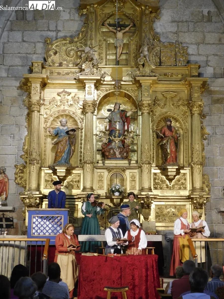 Representación de la obra 'Buscando a Nebrija' en Olmedo de Camaces 