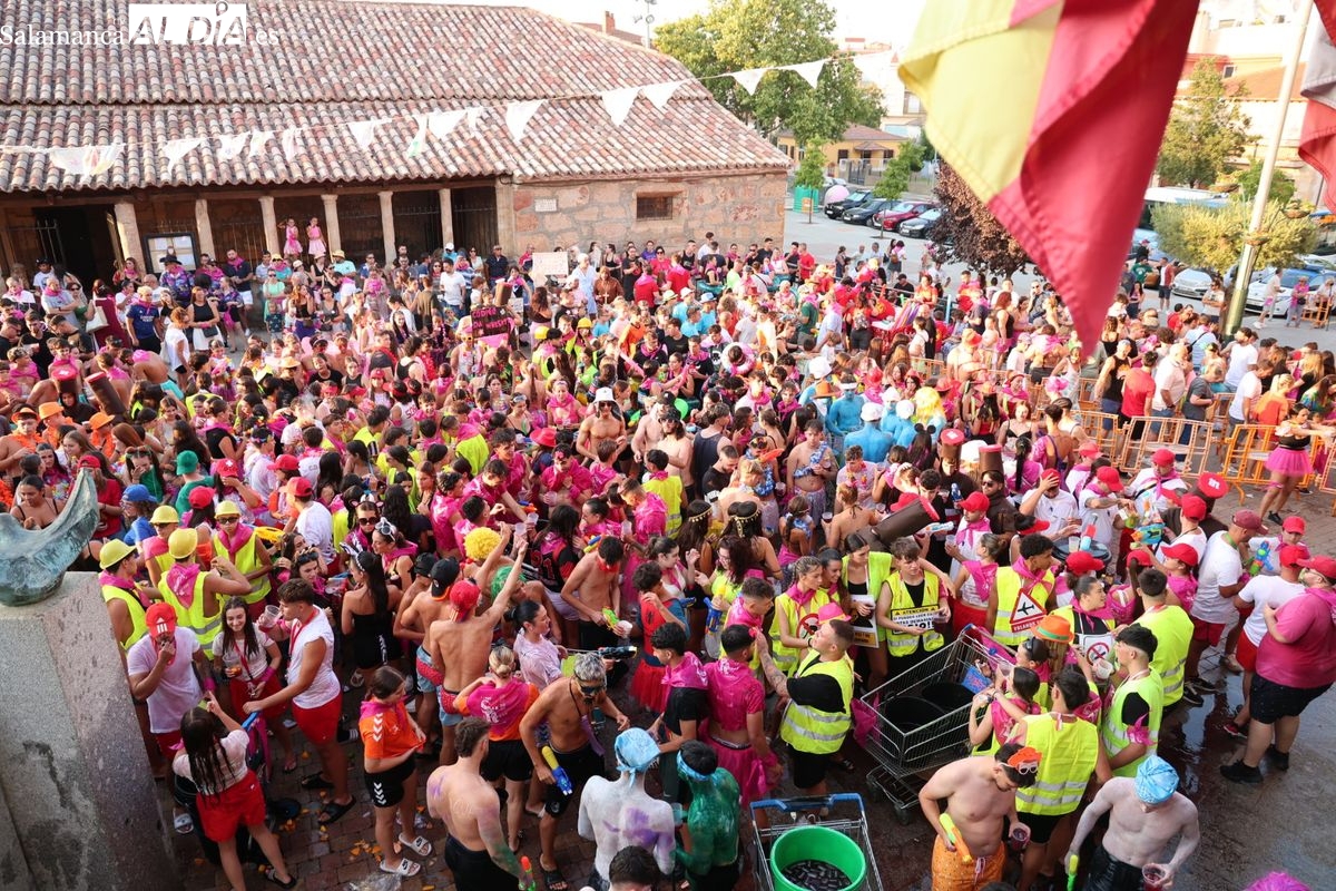 Chupinazo en Carbajosa de la Sagrada fiestas