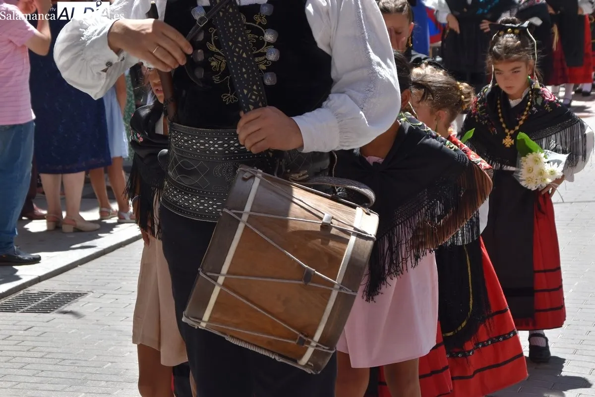 Procesión en honor a Nuestra Señora de La Asunción en Guijuelo. Fotos: Miguel González