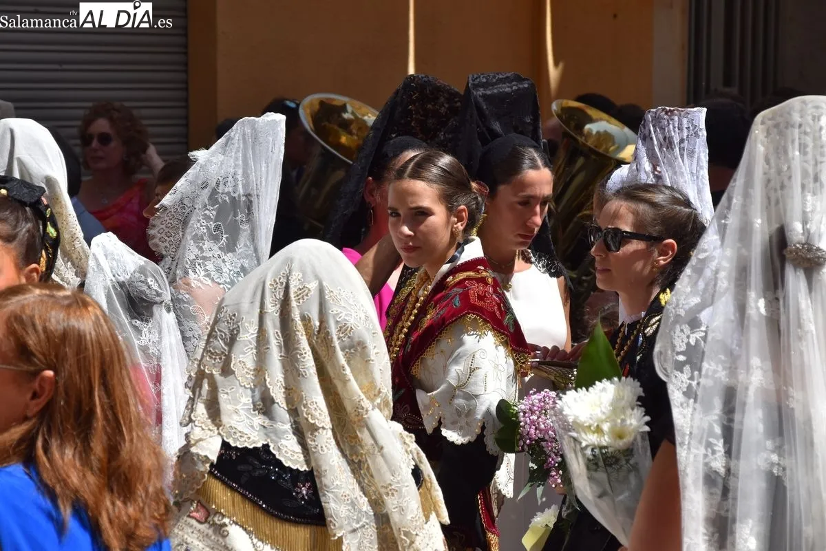 Procesión en honor a Nuestra Señora de La Asunción en Guijuelo. Fotos: Miguel González