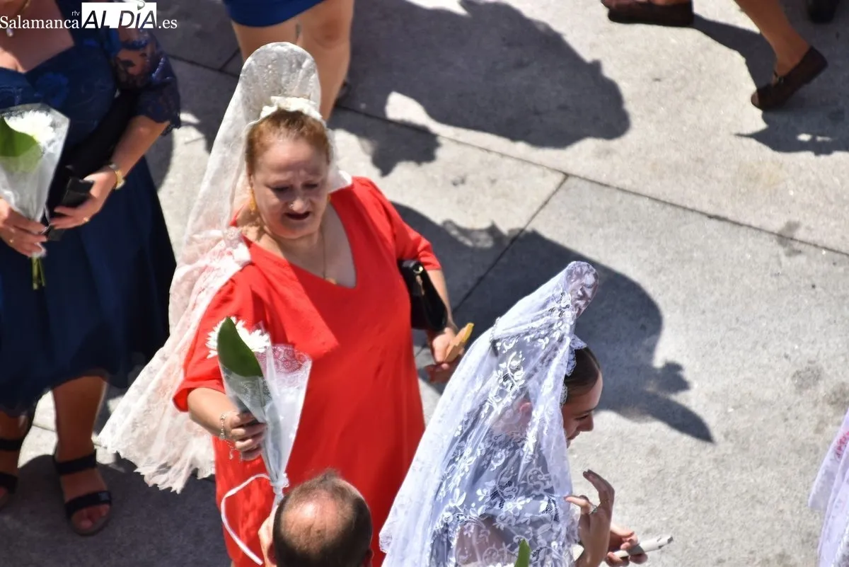Procesión en honor a Nuestra Señora de La Asunción en Guijuelo. Fotos: Miguel González