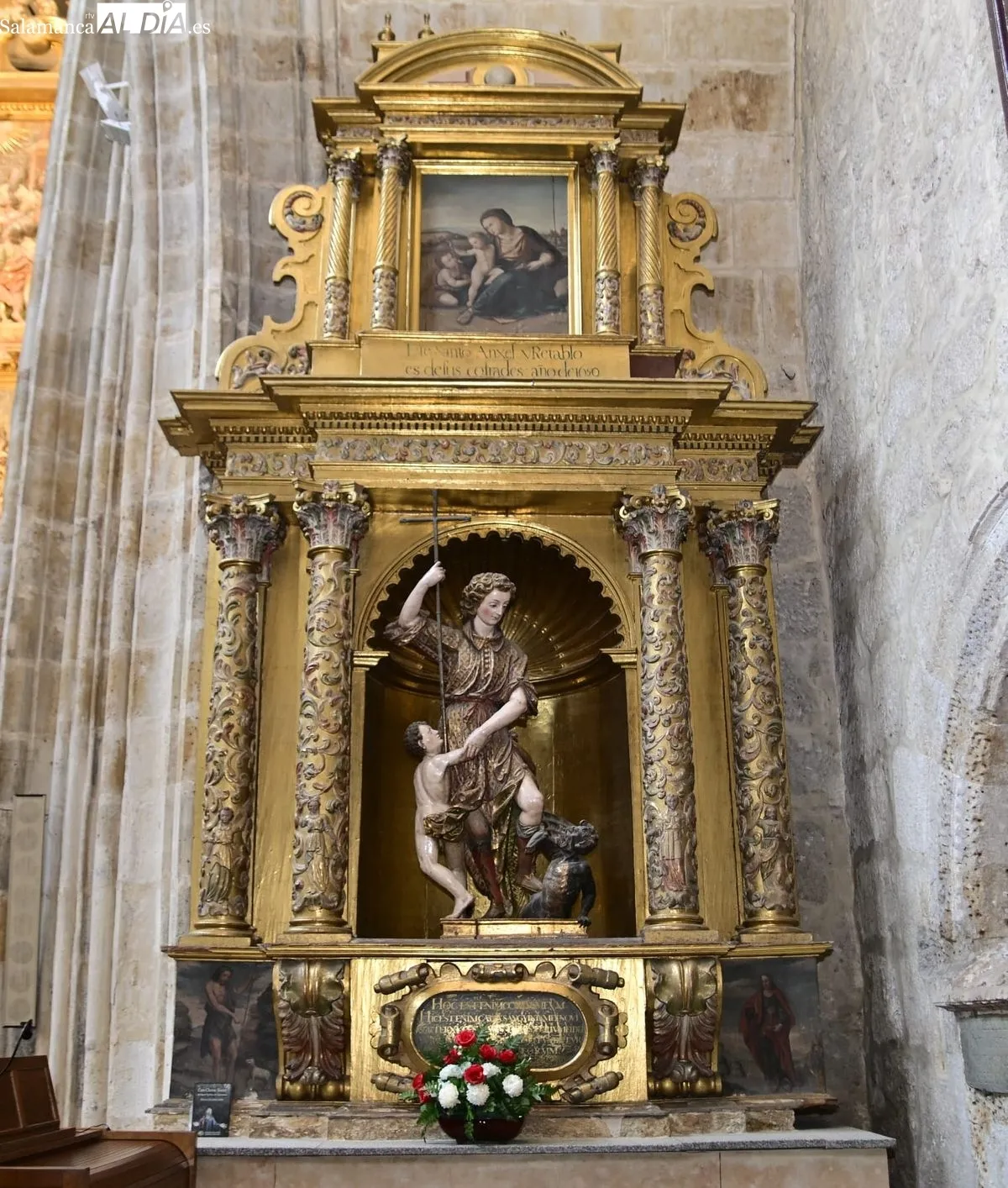 Visita teatralizada en la iglesia de Sancti-Spíritus incluida en el programa la ‘Constelación de Retablos Barrocos’