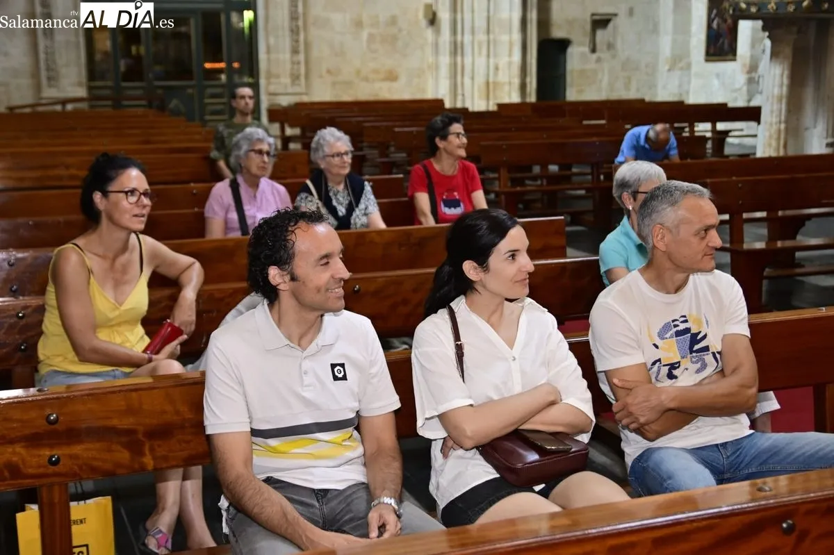 Visita teatralizada en la iglesia de Sancti-Spíritus incluida en el programa la ‘Constelación de Retablos Barrocos’