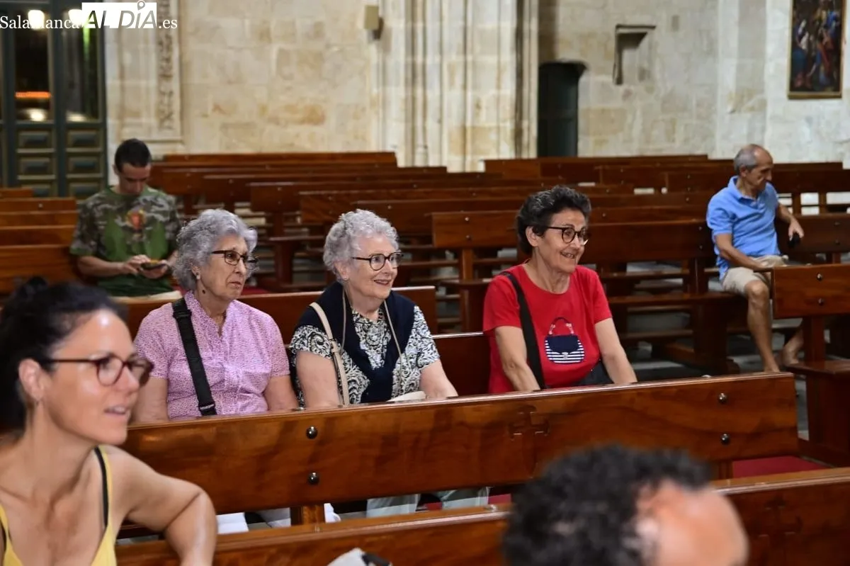 Visita teatralizada en la iglesia de Sancti-Spíritus incluida en el programa la ‘Constelación de Retablos Barrocos’