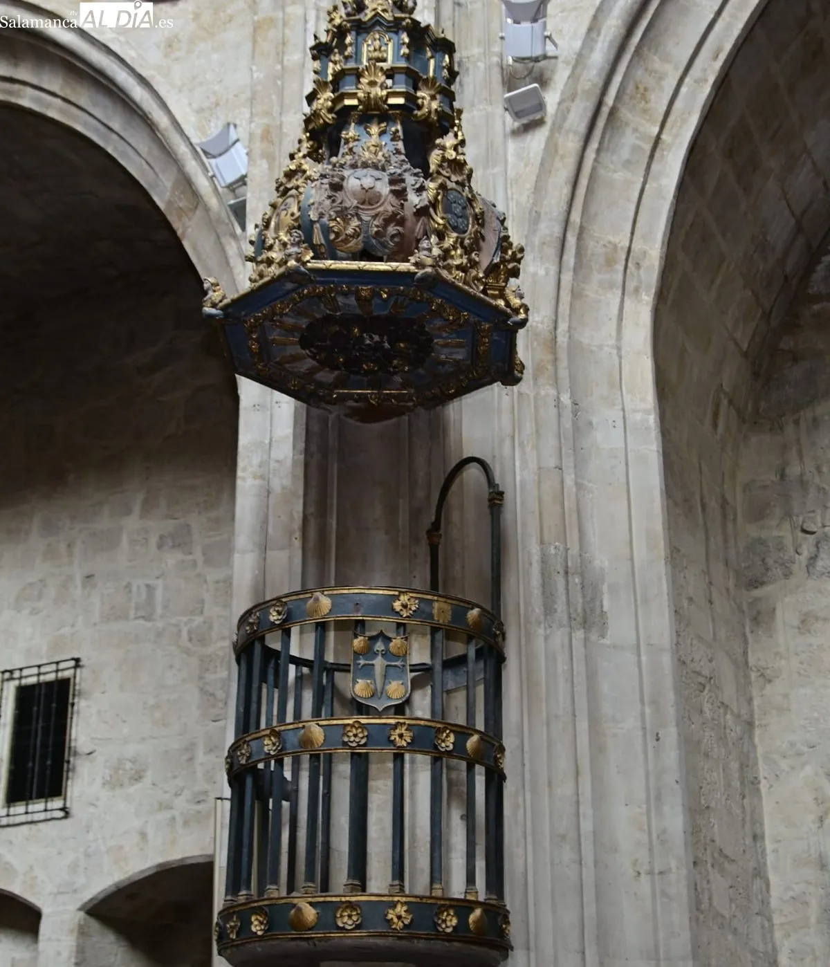 Visita teatralizada en la iglesia de Sancti-Spíritus incluida en el programa la ‘Constelación de Retablos Barrocos’