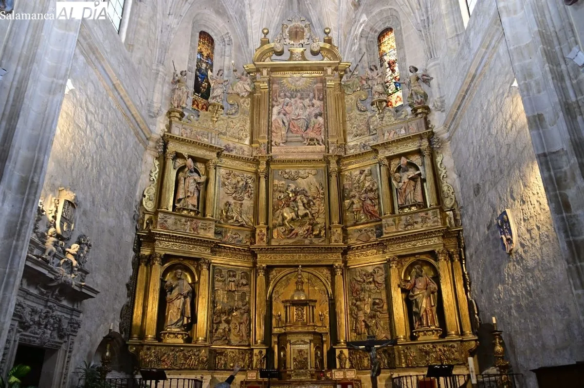 Visita teatralizada en la iglesia de Sancti-Spíritus incluida en el programa la ‘Constelación de Retablos Barrocos’