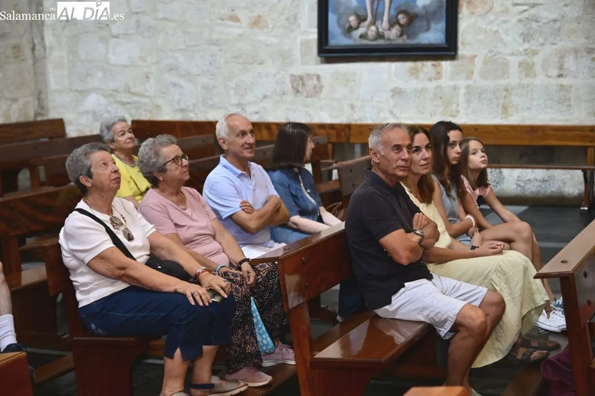 Visita teatralizada en la iglesia de Sancti-Spíritus incluida en el programa la ‘Constelación de Retablos Barrocos’