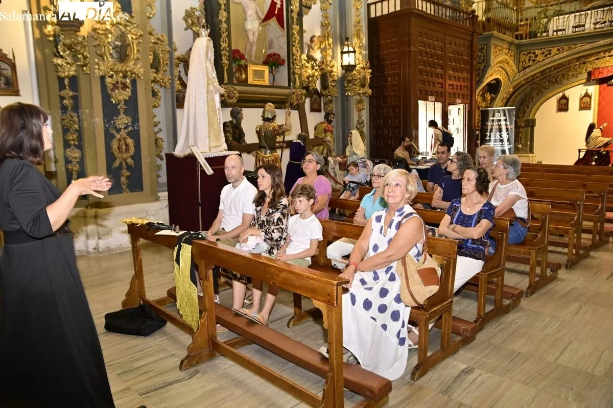 Visita teatralizada en la emblemática iglesia de la Vera Cruz