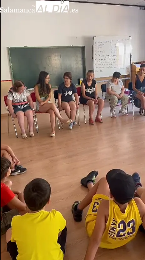 El campamento de verano 'Diver-Arte' en Aldeadávila de la Ribera ha acogido a más de 40 niños y niñas