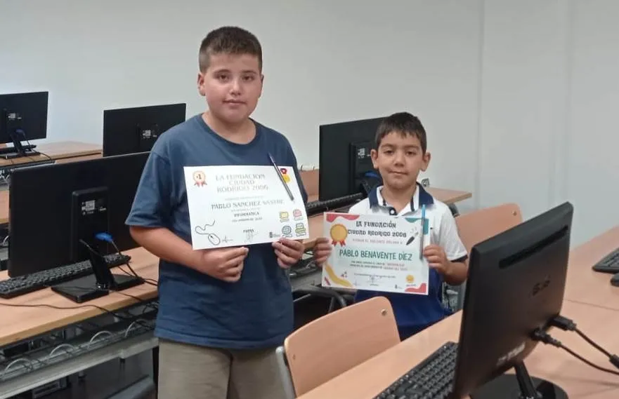 Foto 2 - La Fundaci&oacute;n Ciudad Rodrigo finaliza su Verano Digital, en el que han participado 19 chavales