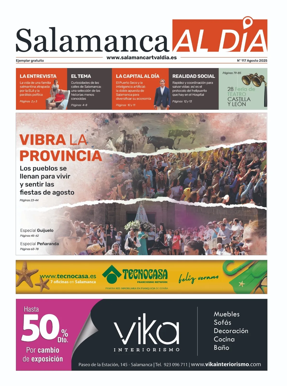 Foto 2 - Este mi&eacute;rcoles sale a la calle el n&uacute;mero de agosto del peri&oacute;dico de papel SALAMANCA AL D&Iacute;A