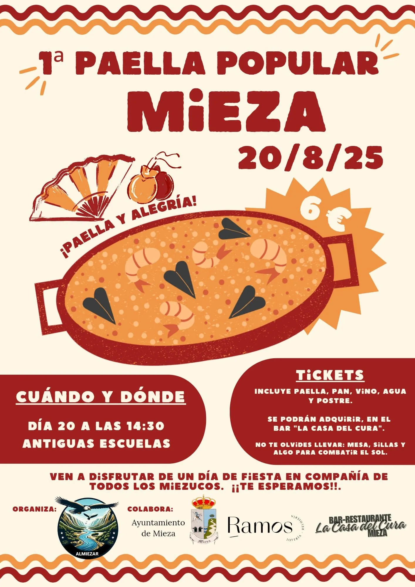 Foto 2 - La Asociaci&oacute;n Almiezar impulsa el verano en Mieza con un completo programa para todos los p&uacute;blicos