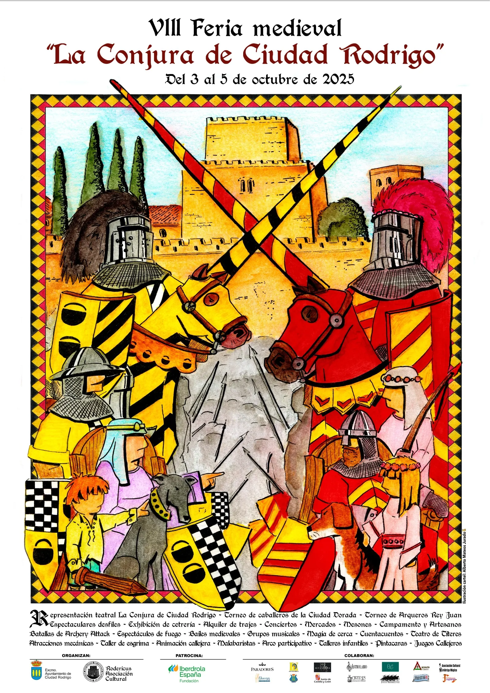 Foto 2 - La Feria Medieval desvela su cartel de este a&ntilde;o, cuyo estilo empieza a ser copiado por otras ferias