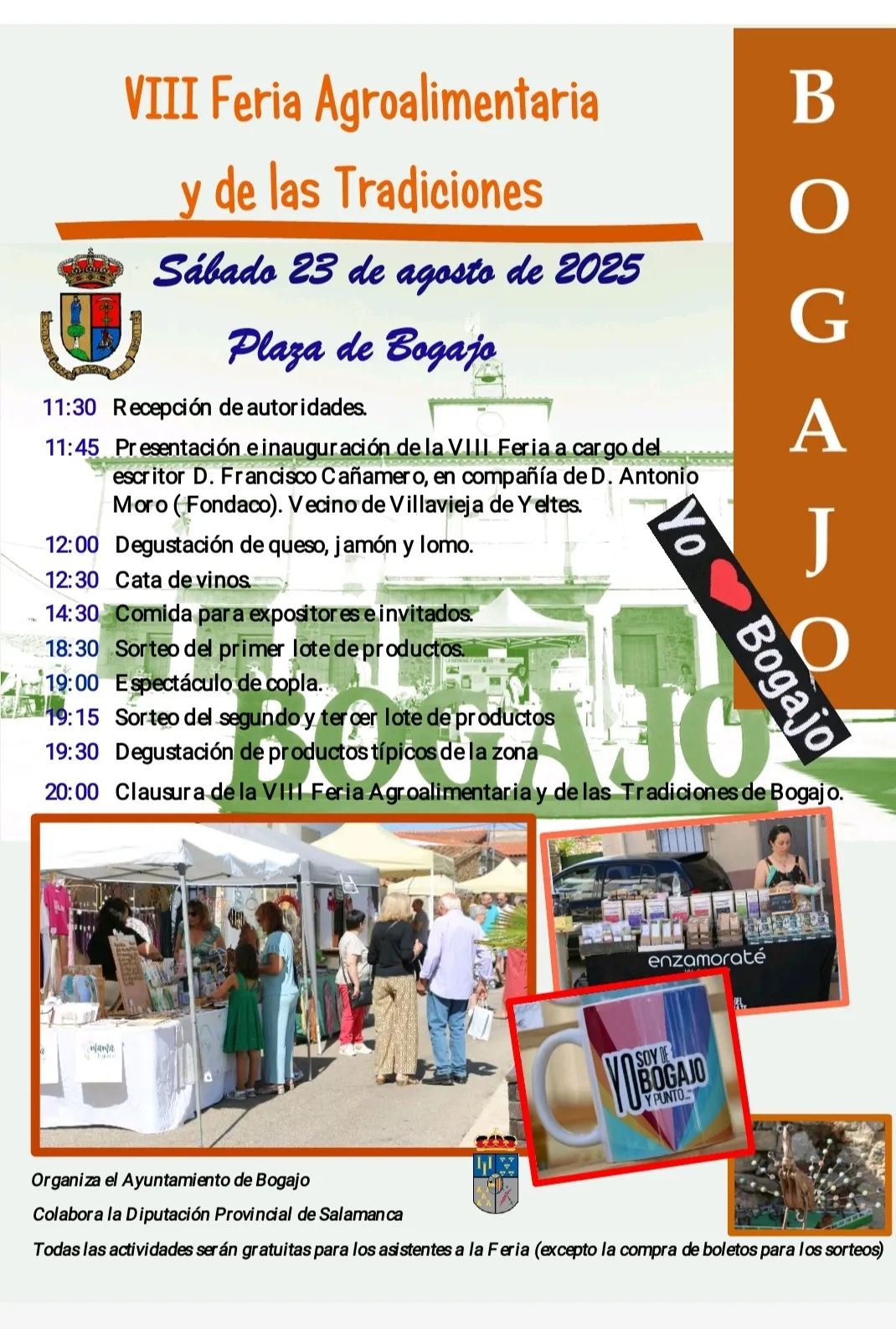 Foto 2 - Bogajo se prepara para su VIII Feria Agroalimentaria y de las Tradiciones el 23 de agosto