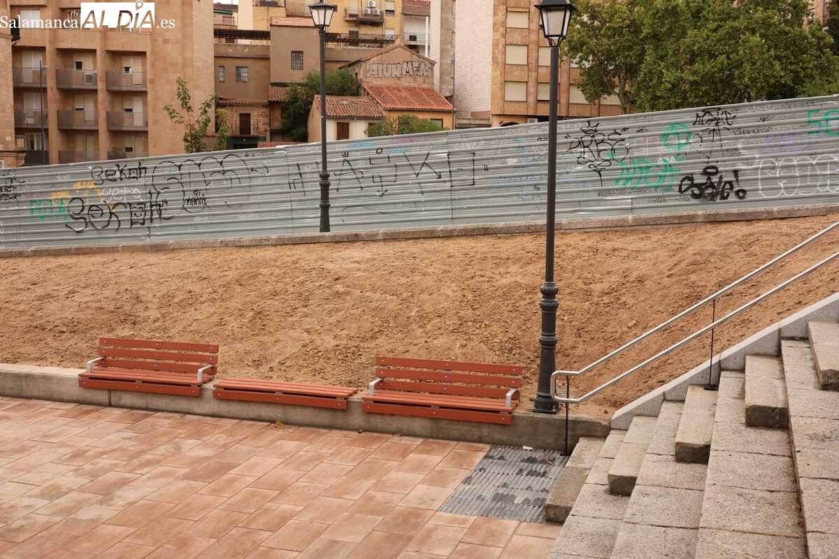 Salamanca finaliza la renaturalización de la plaza de San Román