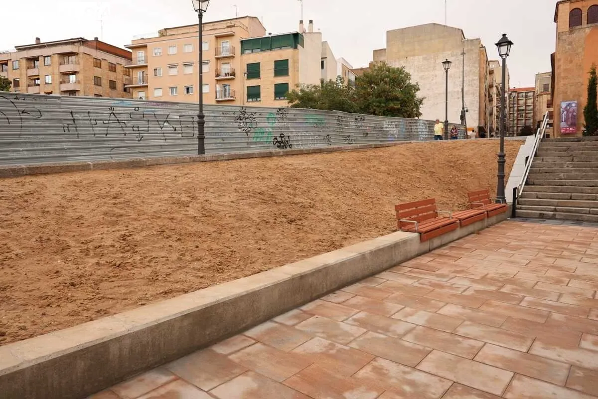 Transformación de la plaza de San Román. Fotos de David Sañudo
