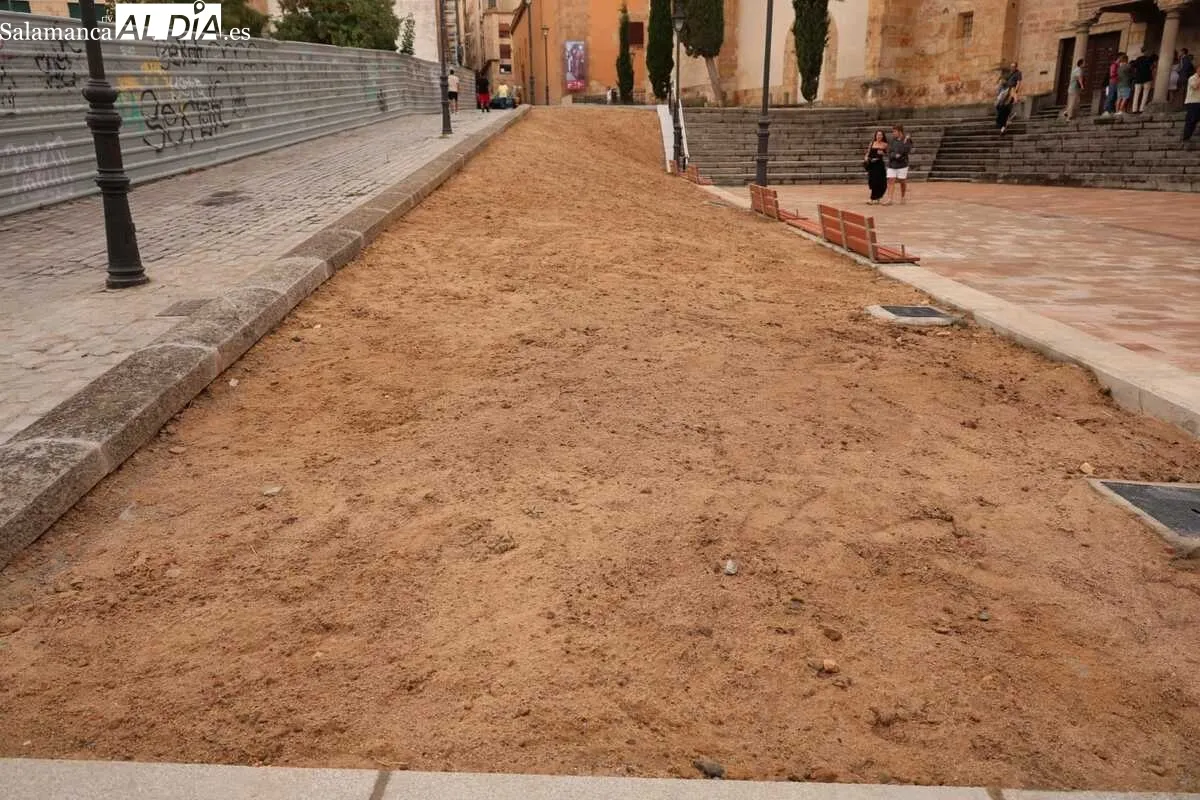 Transformación de la plaza de San Román. Fotos de David Sañudo